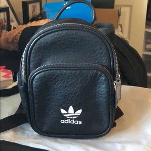 Black Adidas Mini Backpack